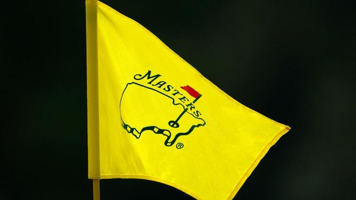 US Masters flag at Augusta National